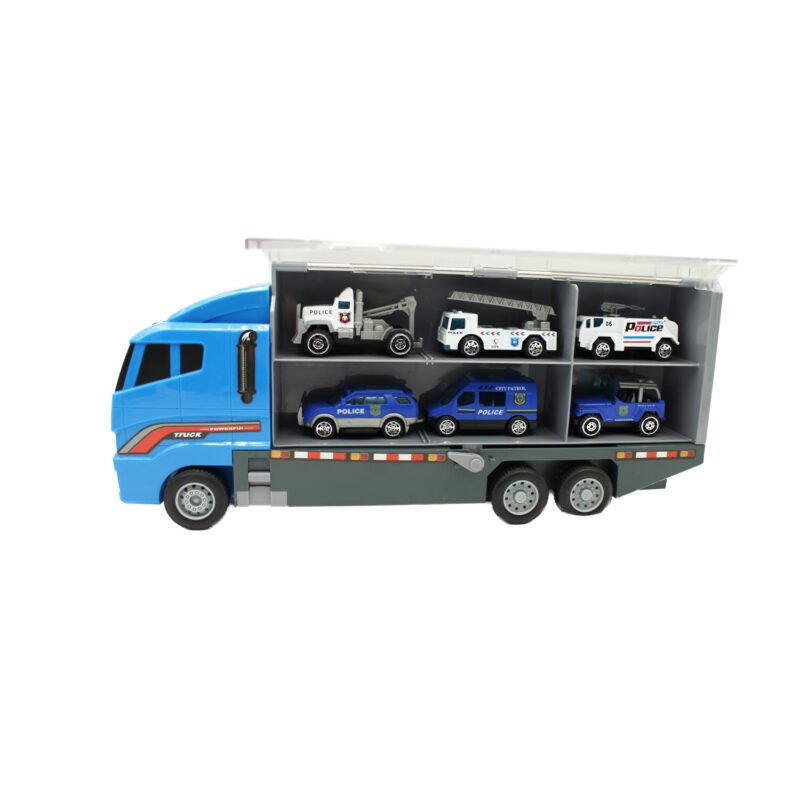 vehiculo a friccion camion transporte de vehiculos incluye auto 6 un