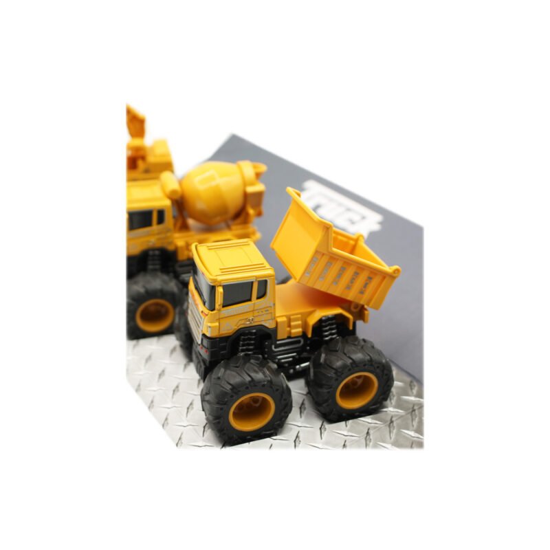 set de 3 vehiculo a friccion camiones de construccion — vista 5