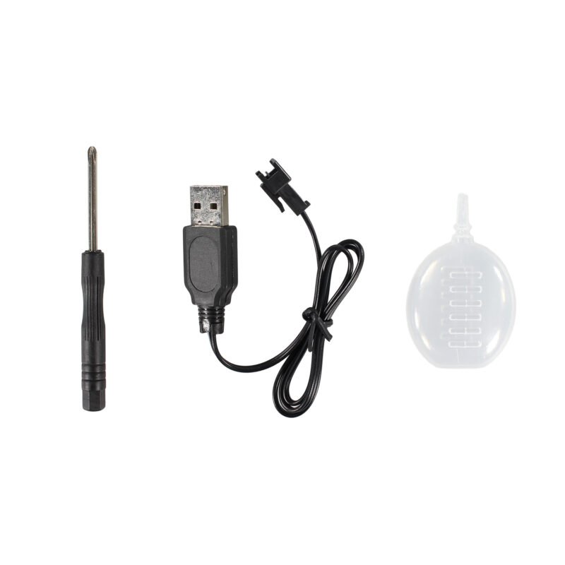 vehiculo a control remoto camion con luz, 2.4g 4 canales, lanza humo, escala 1:16, bateria recargable. — vista 10