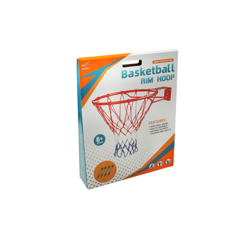 aro de basketball de metal 45cm incluye pernos de anclaje — vista 4