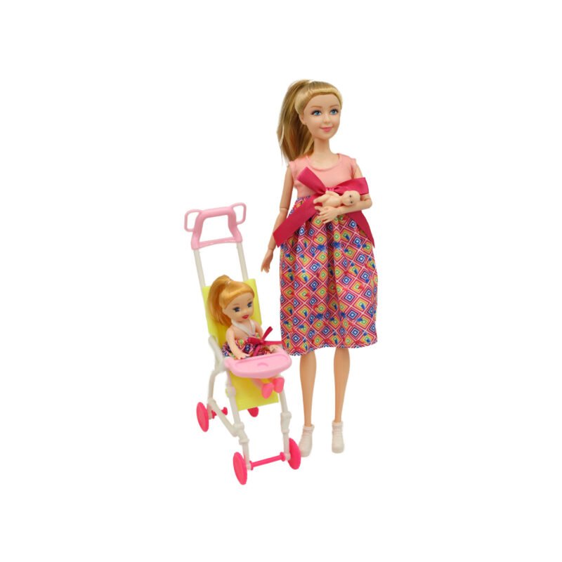 muÑeca gina incluye 2 bebes y accesorios — vista 4