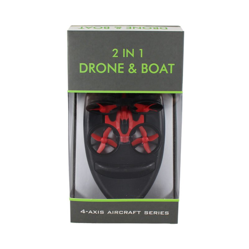dron mini anfibio 2 en 1, cuadricoptero y lancha — vista 5