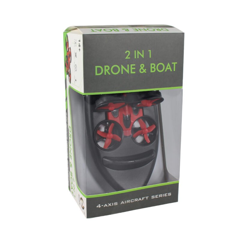 dron mini anfibio 2 en 1, cuadricoptero y lancha — vista 6