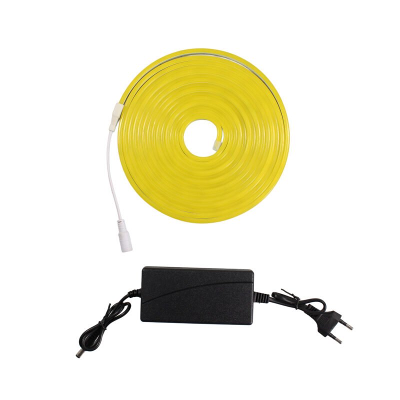 tira led golden yellow neon de 5 mts — vista 2