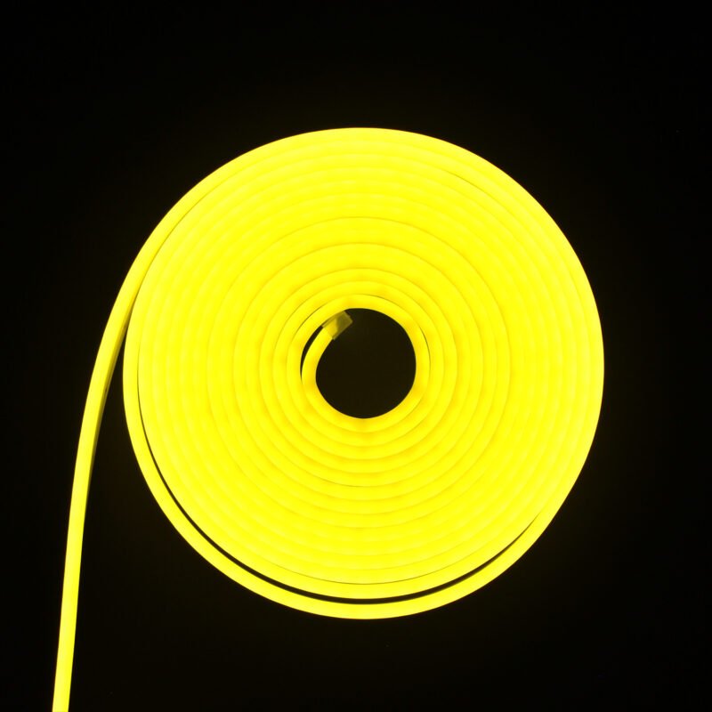 tira led golden yellow neon de 5 mts — vista 3