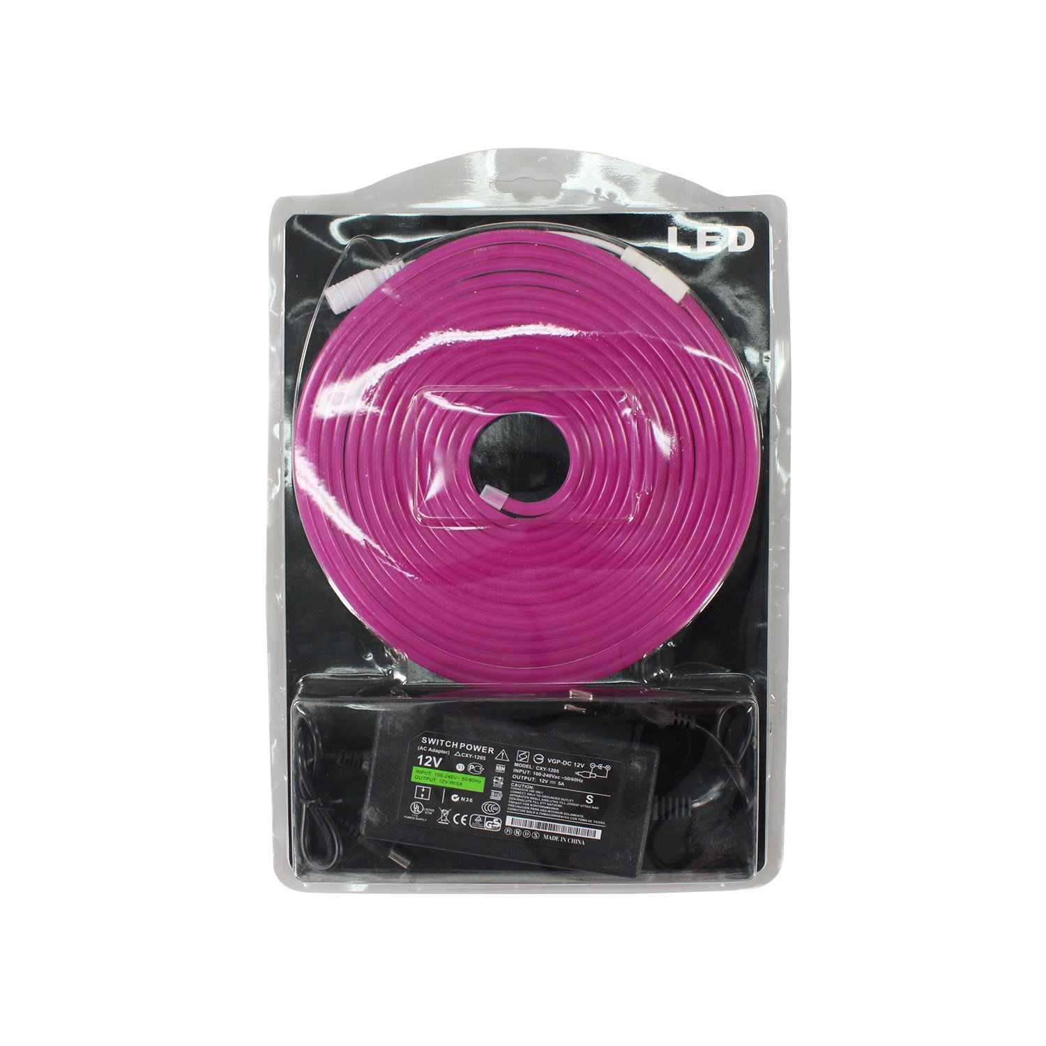 tira led purple neon de 5 mts tira led purple neon de 5 mts