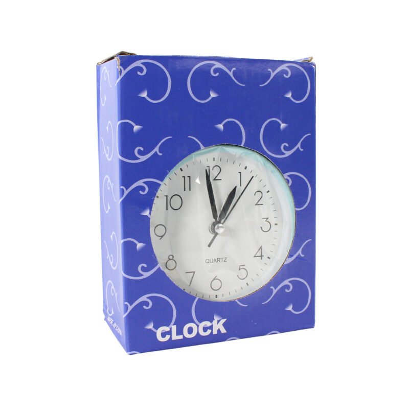 reloj despertador analogo silencioso con luz y campana blue — vista 4