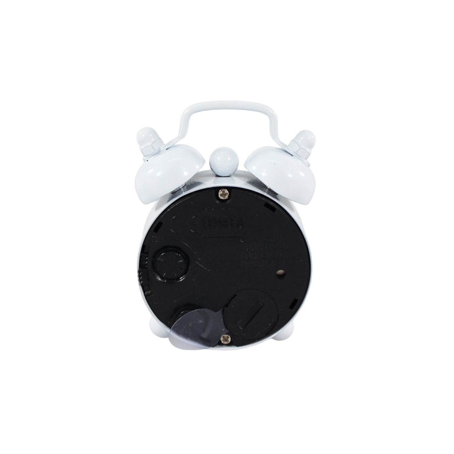 reloj despertador pequeÑo analogo con campanawhite reloj despertador pequeÑo analogo con campanawhite