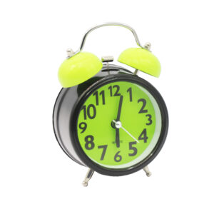 reloj despertador con campana