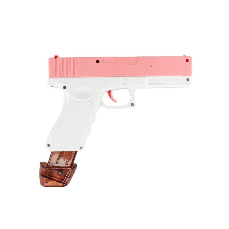 pistola de agua electrica recargable color pink — vista 6