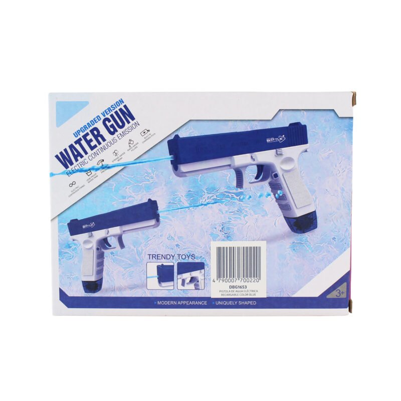 pistola de agua electrica recargable color blue — vista 2