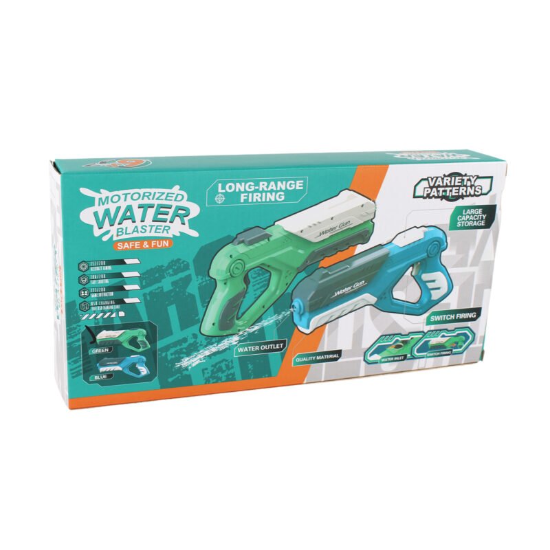 pistola de agua electrica, bateria de litio 3.7v, 150ml, 15 rps, 10m alcance, para +7 aÑos. — vista 6