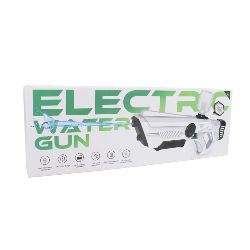 escopeta de agua electrica recargable white