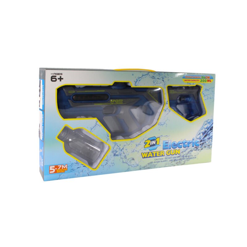 escopeta de agua 2 en 1 electrica recargable blue — vista 4