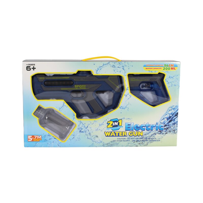 escopeta de agua 2 en 1 electrica recargable blue — vista 7