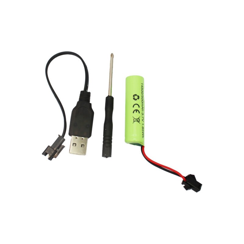 escopeta de agua 2 en 1 electrica recargable red — vista 4