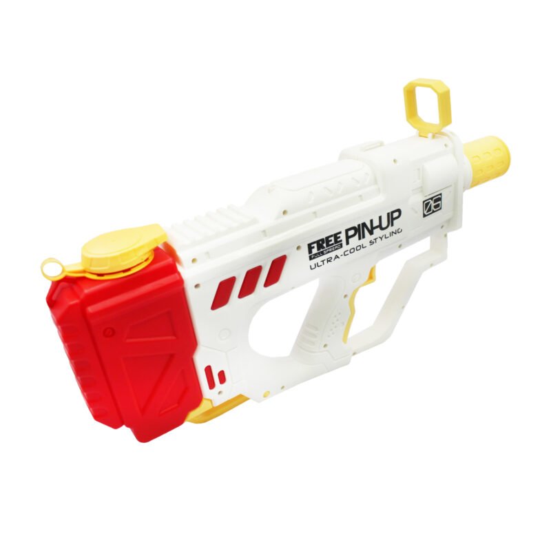 pistola de agua electrica tipo uzi recortada recargable — vista 2