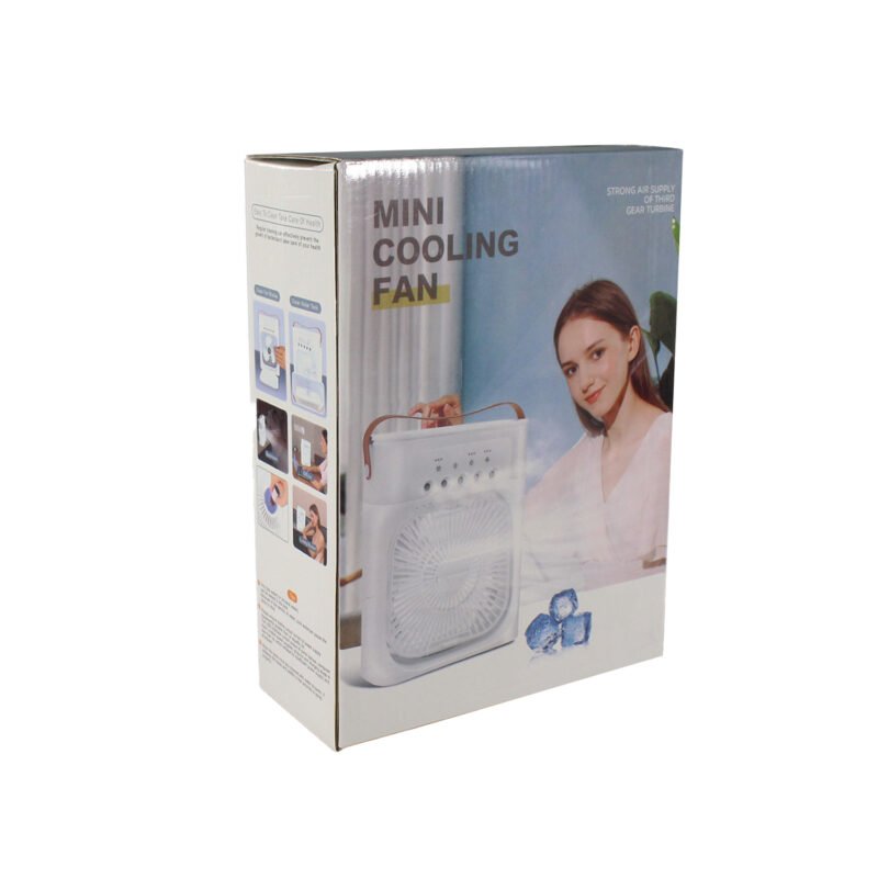 ventilador con rociador portatil green