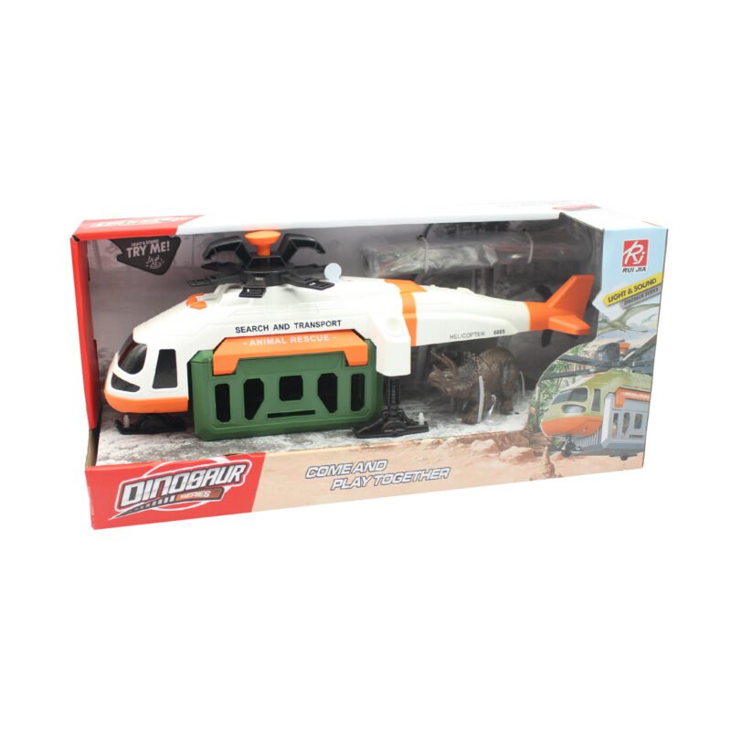 vehiculo a friccion helicoptero con luz y sonido (2piezas) escala 1:16 — vista 2
