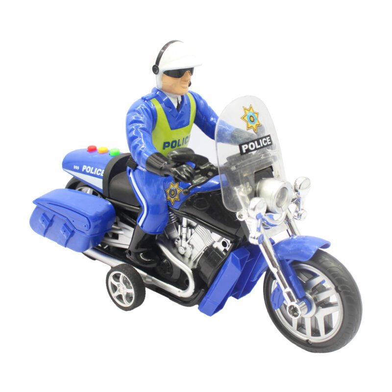 vehiculo a friccion moto con luz y sonido escala escala 1:16