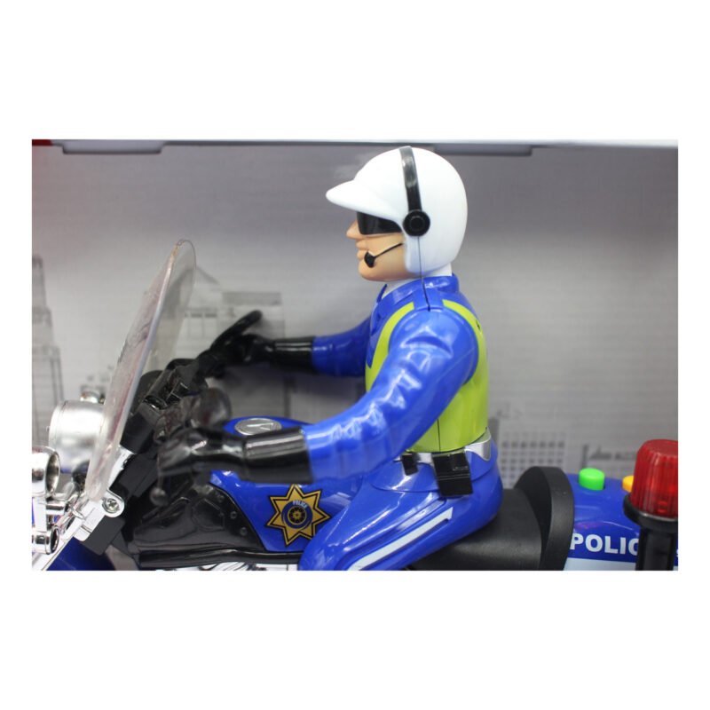 vehiculo a friccion moto con luz y sonido escala escala 1:16 — vista 3