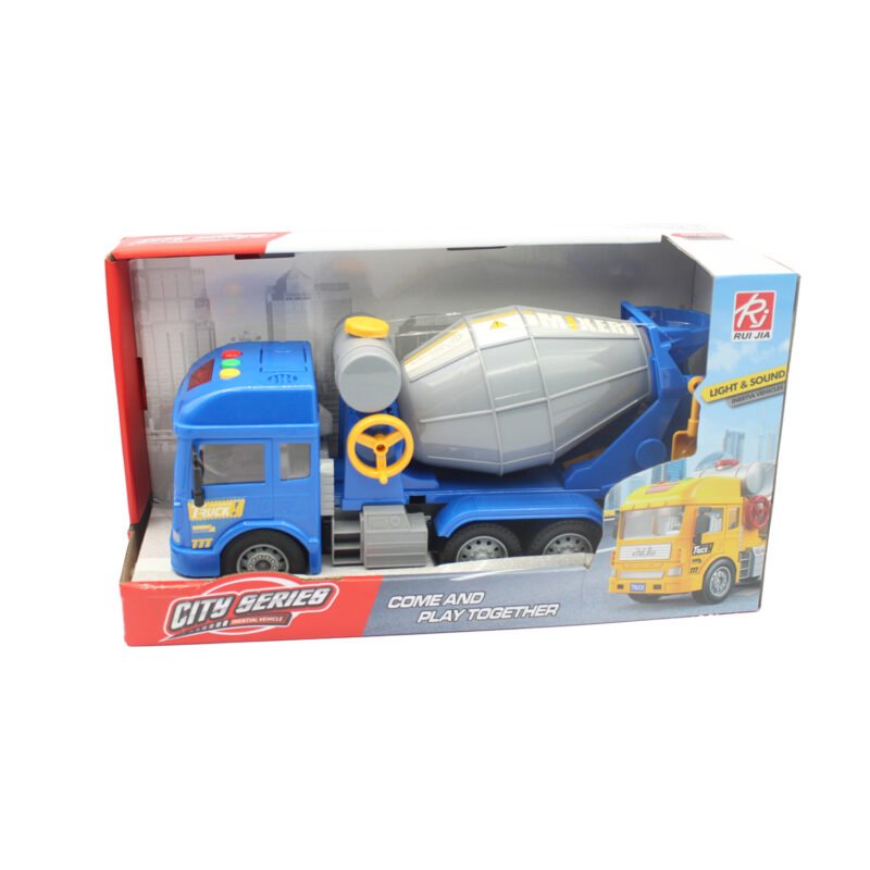 vehiculo a friccion hormigonera con luz y sonido escala 1:14 — vista 2