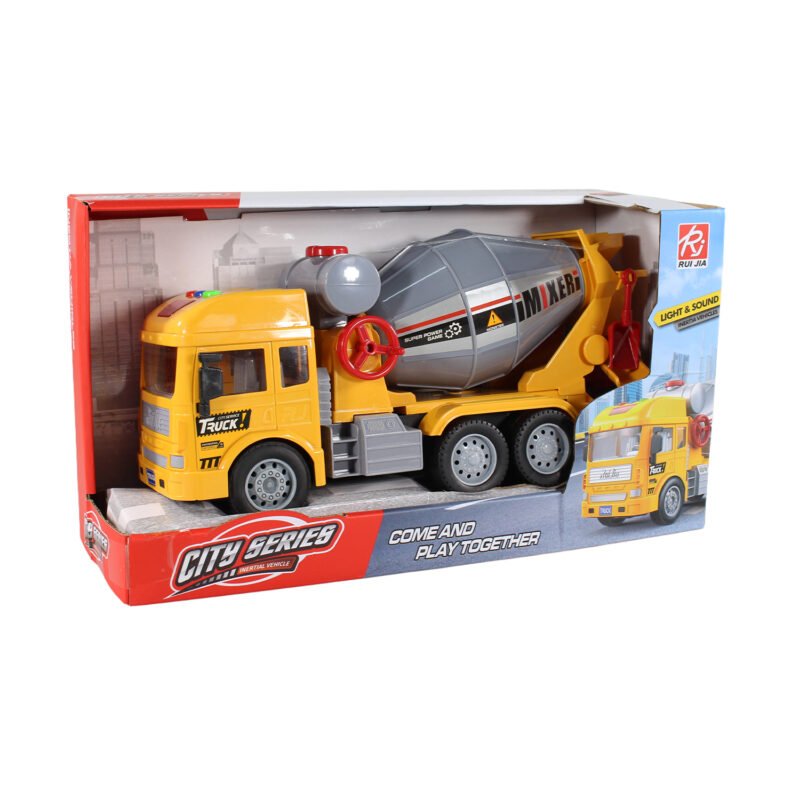 vehiculo a friccion hormigonera con luz y sonido escala 1:14 — vista 7