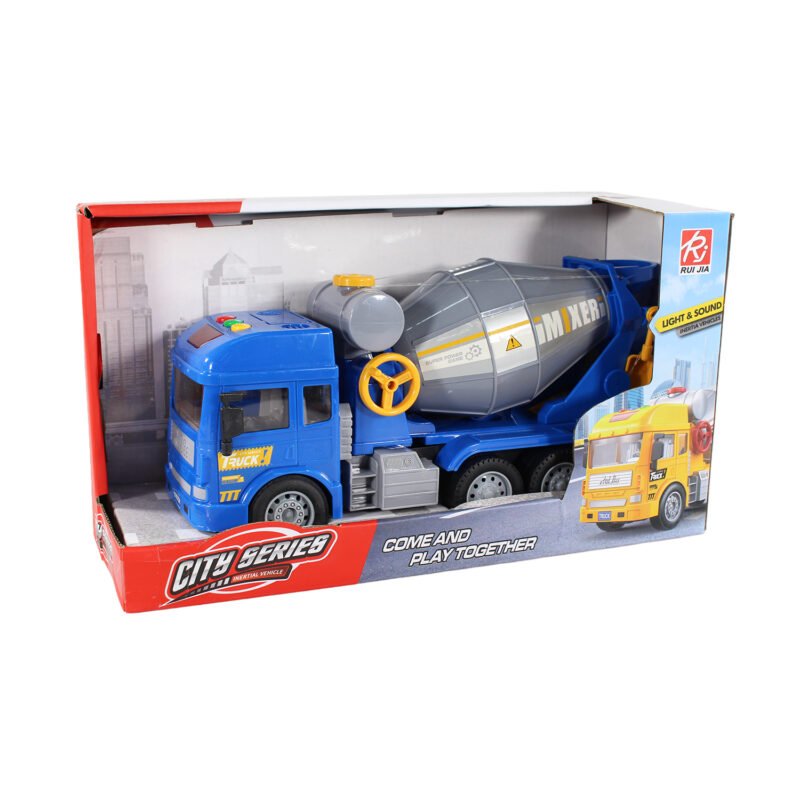 vehiculo a friccion hormigonera con luz y sonido escala 1:14 — vista 14