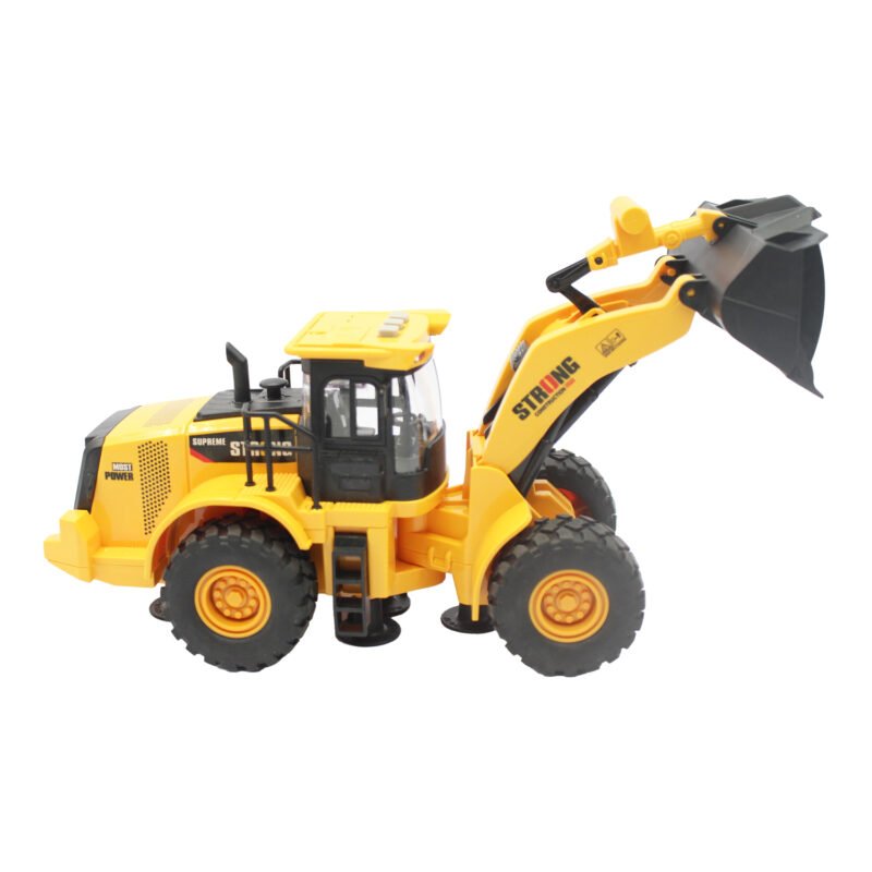 vehiculo a friccion excavadora con luz y sonido escala 1:14 — vista 4
