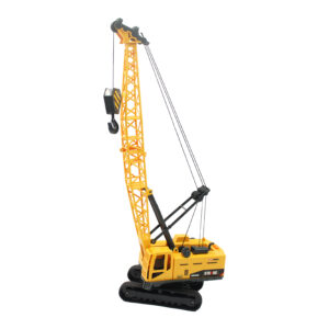 grua de construccion con luz y sonido