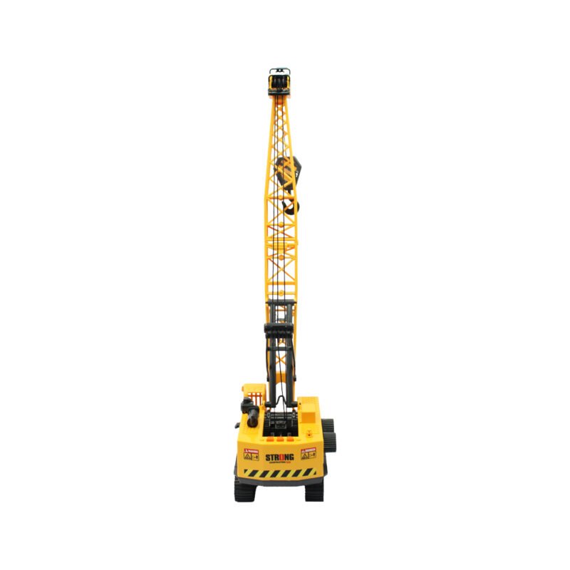 grua de construccion con luz y sonido — vista 2