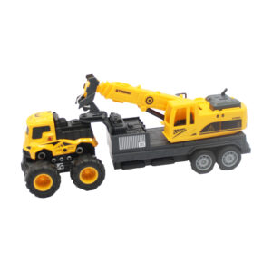 vehiculo a friccion camion de remolque con grua