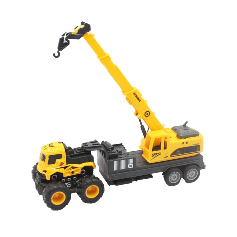 vehiculo a friccion camion de remolque con grua — vista 4