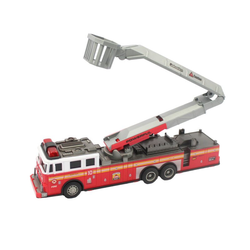 vehiculo a control remoto camion de bomberos de 4 canales 2.4g con luz y sonido
