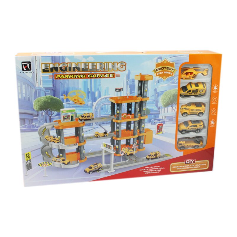 mini parking garage de contruccion — vista 3