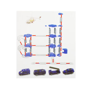 mini parking garage de policia