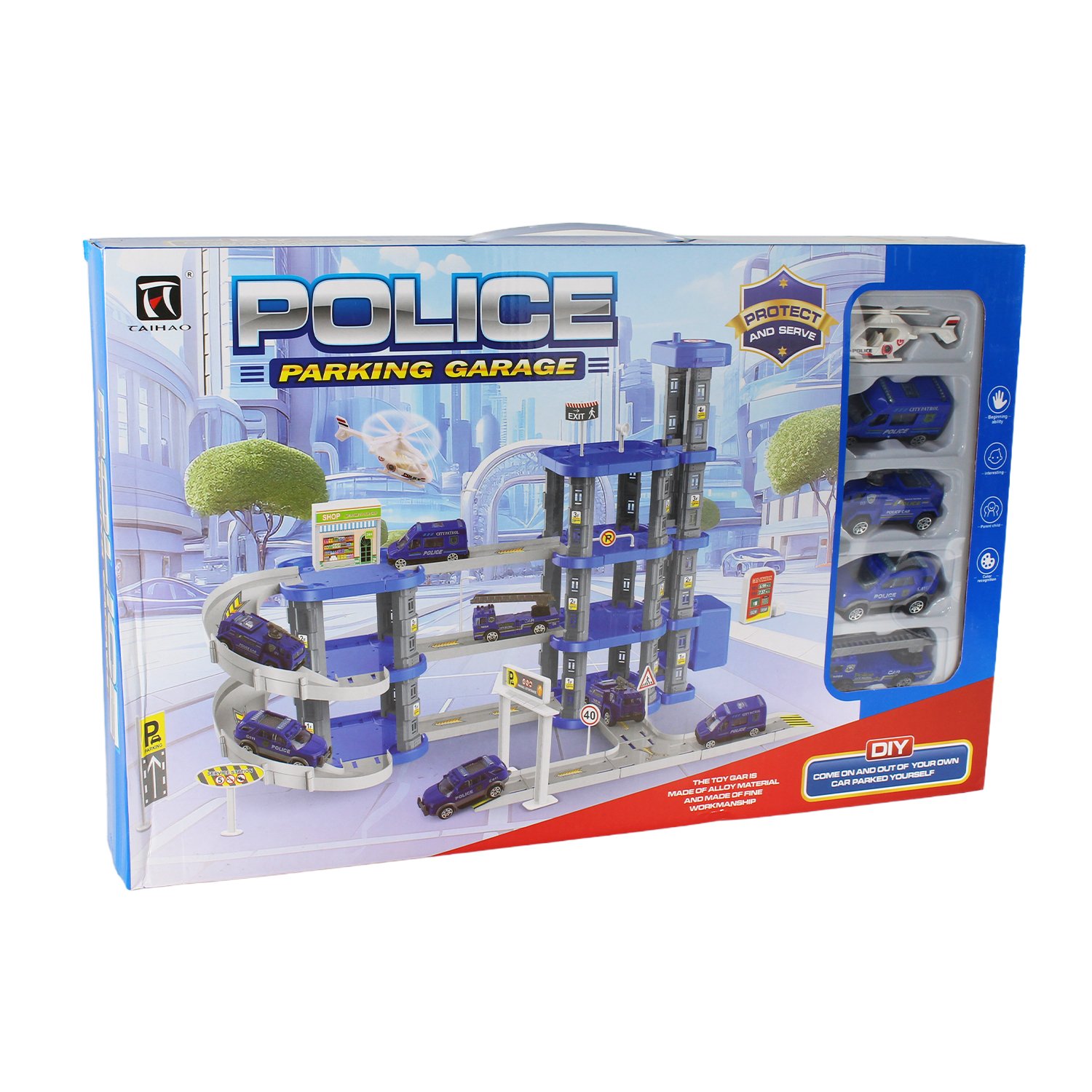 mini parking garage de policia mini parking garage de policia