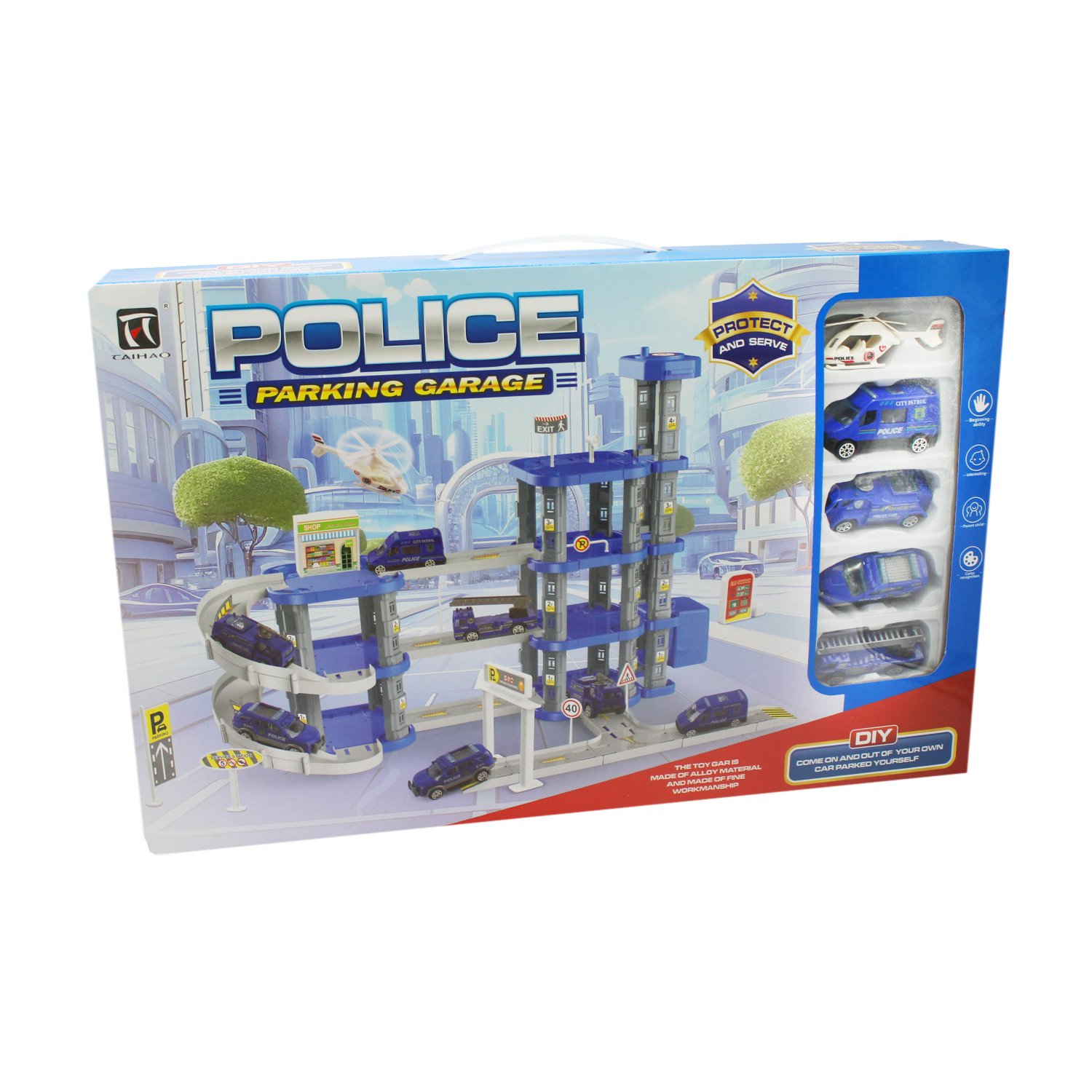 mini parking garage de policia mini parking garage de policia