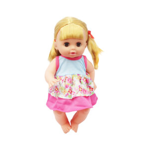 set de muÑecas bebe de 14" con ic 15 piezas