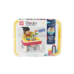 mesa de bloques para niÑos