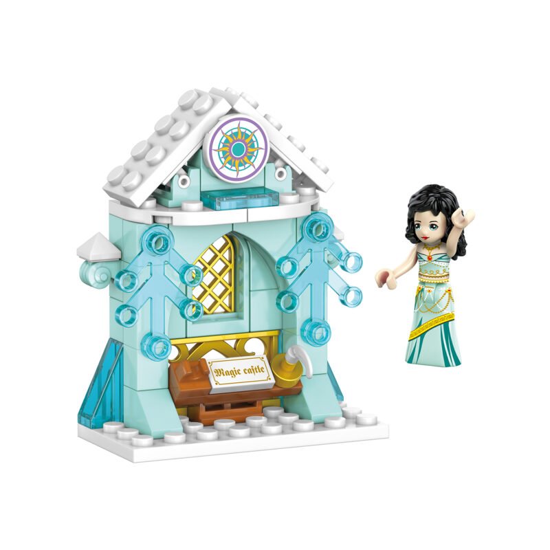 set de bloques armable castillo windsor caja de 16 diferentes modelos — vista 32