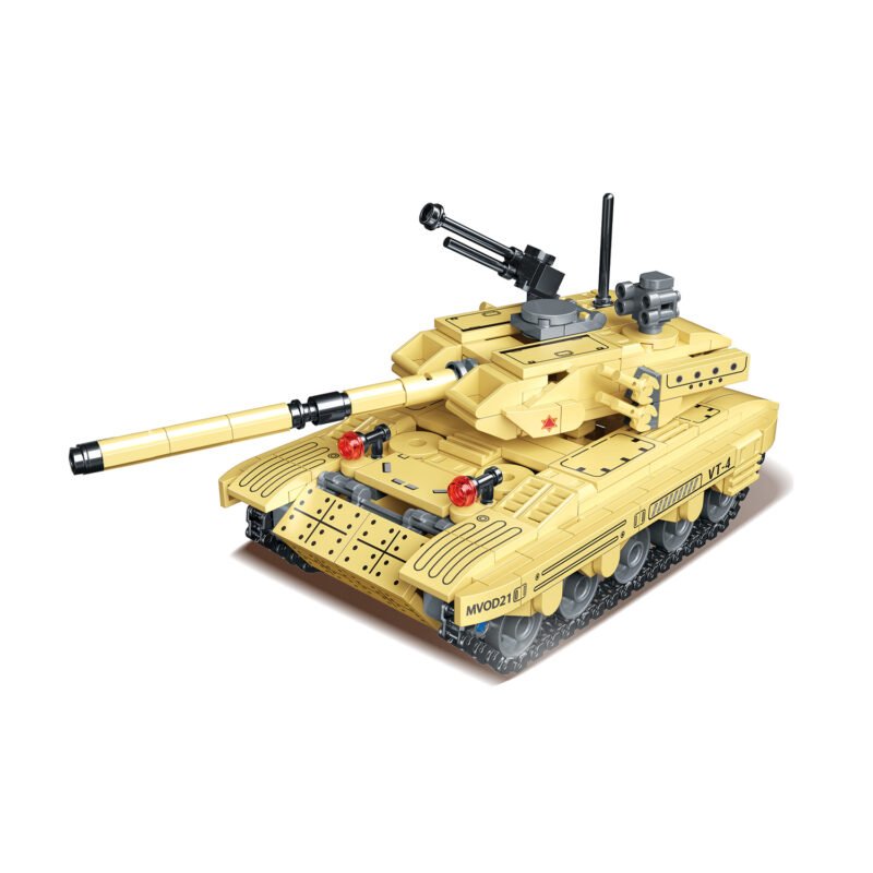 set de bloques armable tanque 446 piezas. — vista 2