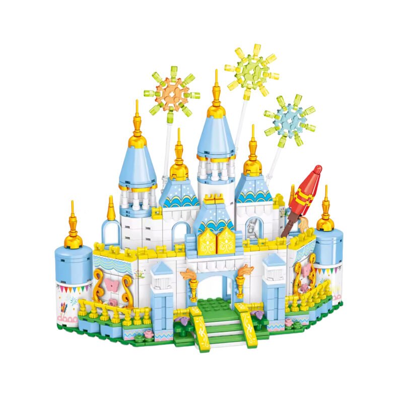 set de bloques armable castillo princesa armable de 518 piezas. — vista 3