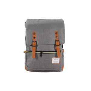 mochila con salida usb gray