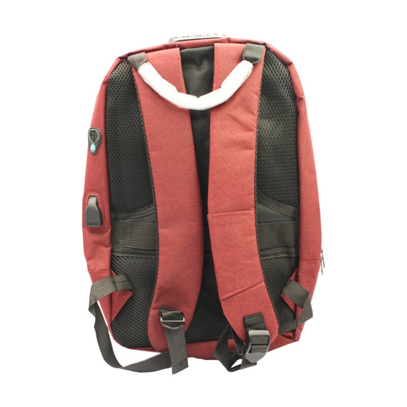 mochila black con red — vista 2