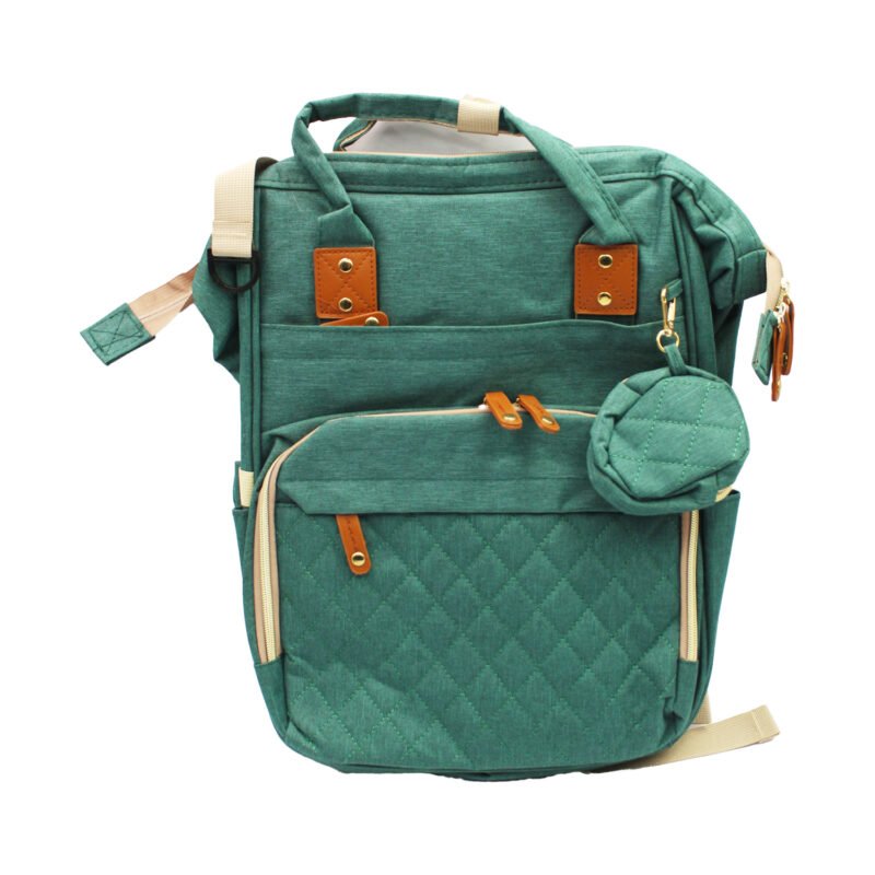 mochila paÑalera green
