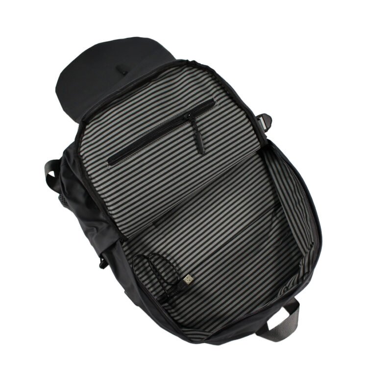 mochila impermeable gray — vista 3