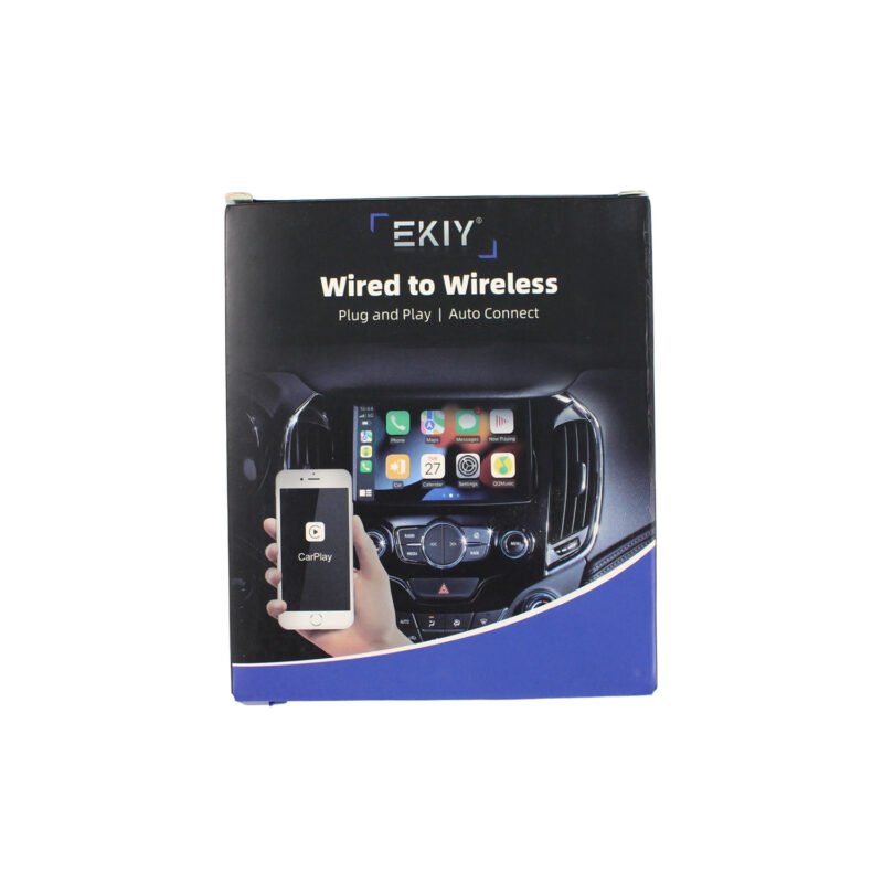 adaptador 2en1 carplay y android inalambrico para auto