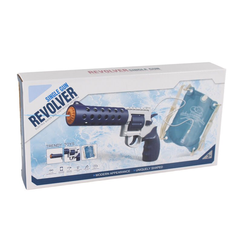 revolver de agua electrico, bateria litio 800mah, voltaje 3.7v, material plastico, para +6 aÑos. — vista 2