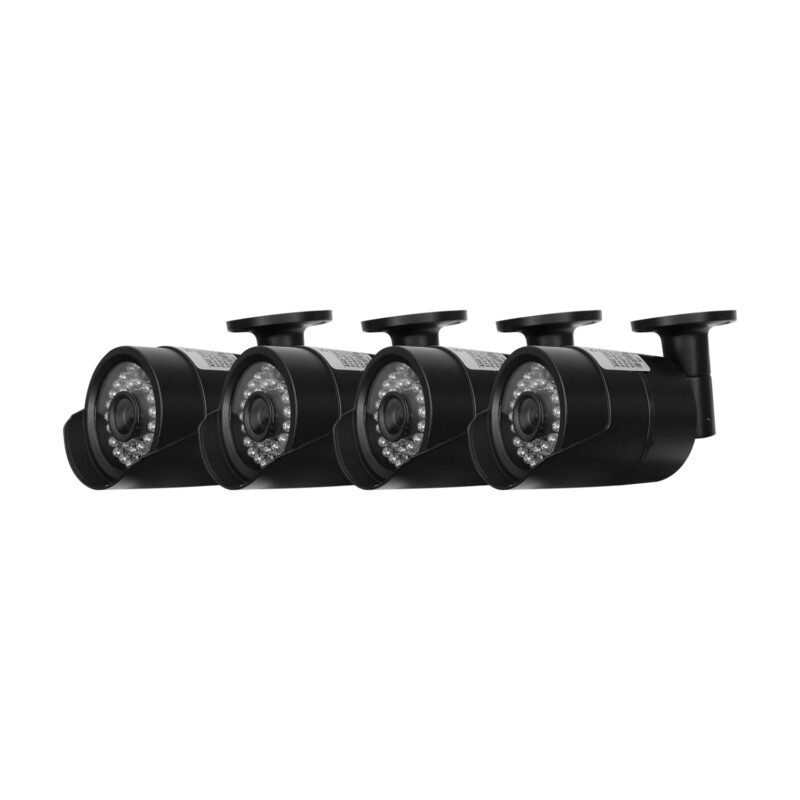 set de camaras de seguridad ahd de 1080p/dvr de cuatro canales — vista 4